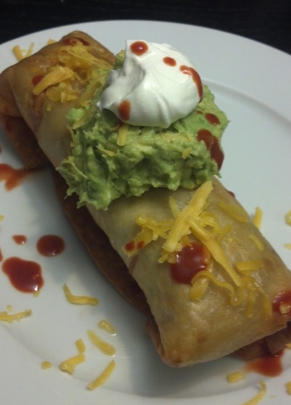 Quick and Easy Beef Chimichanga's - Saddling up in the Kitchen